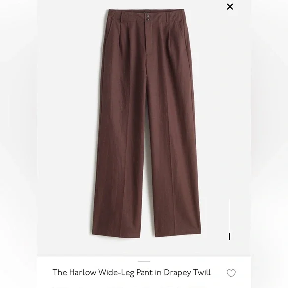 Harlow Wide Leg Pant in Drapey Twill - Madewell - Picture 6 of 6